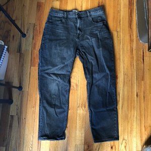 Everlane Cheeky Straight Jean Size 32 Washed Black